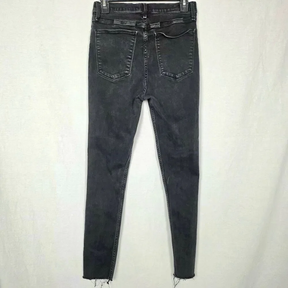 Abercrombie Ultra High Rise Jean Legging Black 30